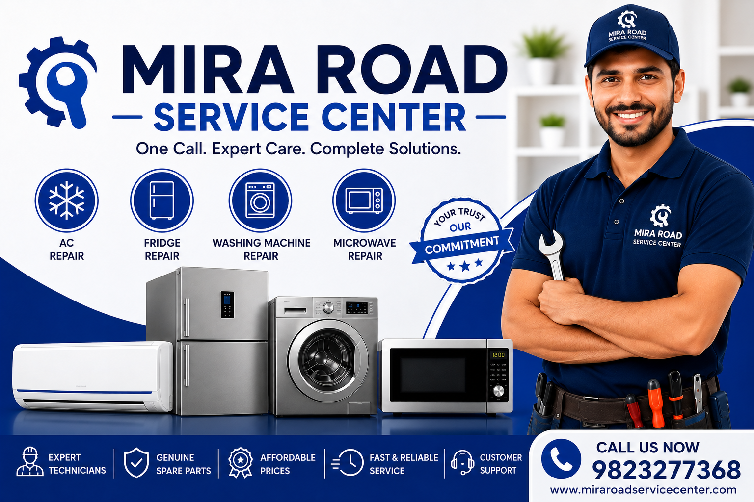 Get Expert Repair Services For Washing Machines, Refrigerators, Acs, Microwaves, Tvs, Dishwashers & More — With Trusted Technicians Coming Directly To Your Home.